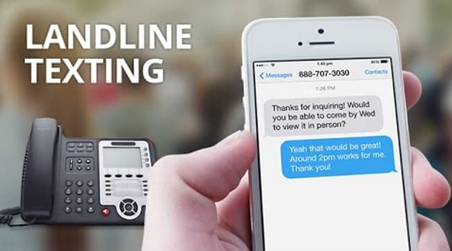 Landline Texting
